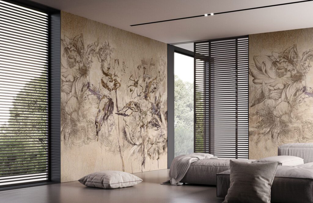 Akame decorative and artistic wallpaper from the Avenue catalog Instabilelab.
