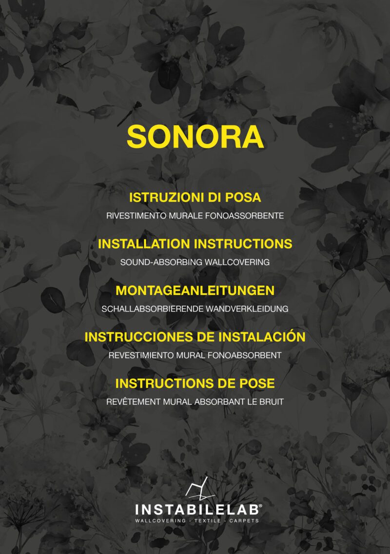 Istruzioni di posa – Sonora