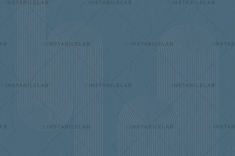 Christos carta da parati materica colorazione azzurro della collezione Monochrome Instabilelab