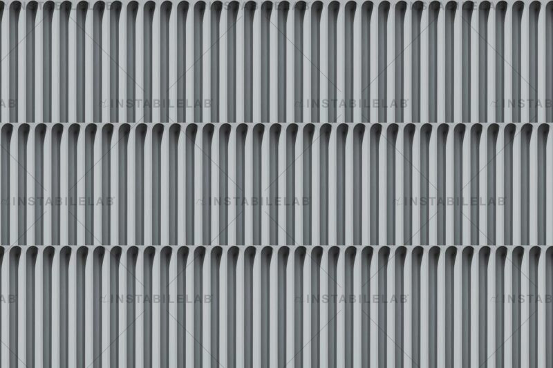 Diomira carta da parati geometrica colorazione grigio della collezione Monochrome Instabilelab