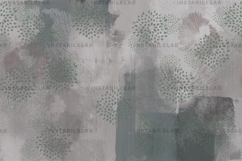 Abstrakte, strukturierte und unverwechselbare Tapete Palmira aus dem Katalog Avenue Instabilelab.