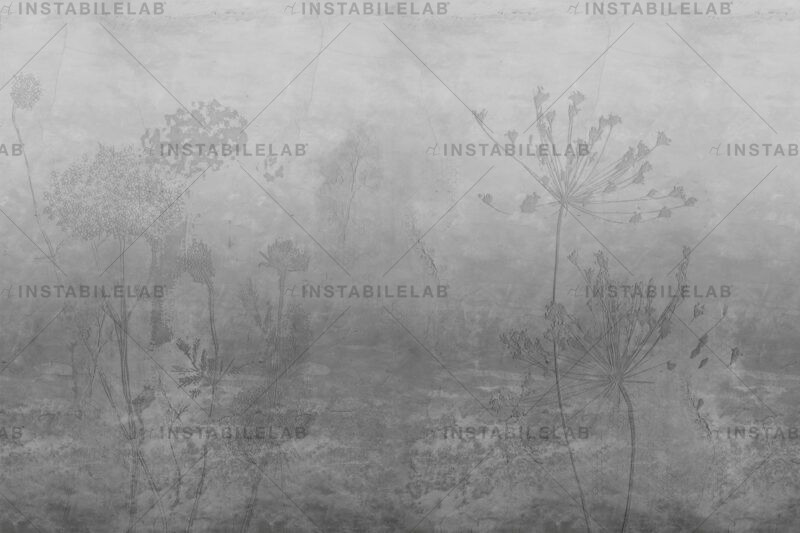 Papier peint élégant Petronilla avec des fleurs du catalogue Avenue Instabilelab.