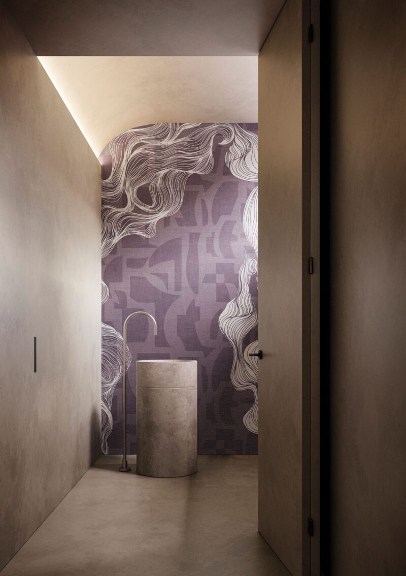 Reno geometric, abstract and original wallpaper from the Avenue Instabilelab catalogue.