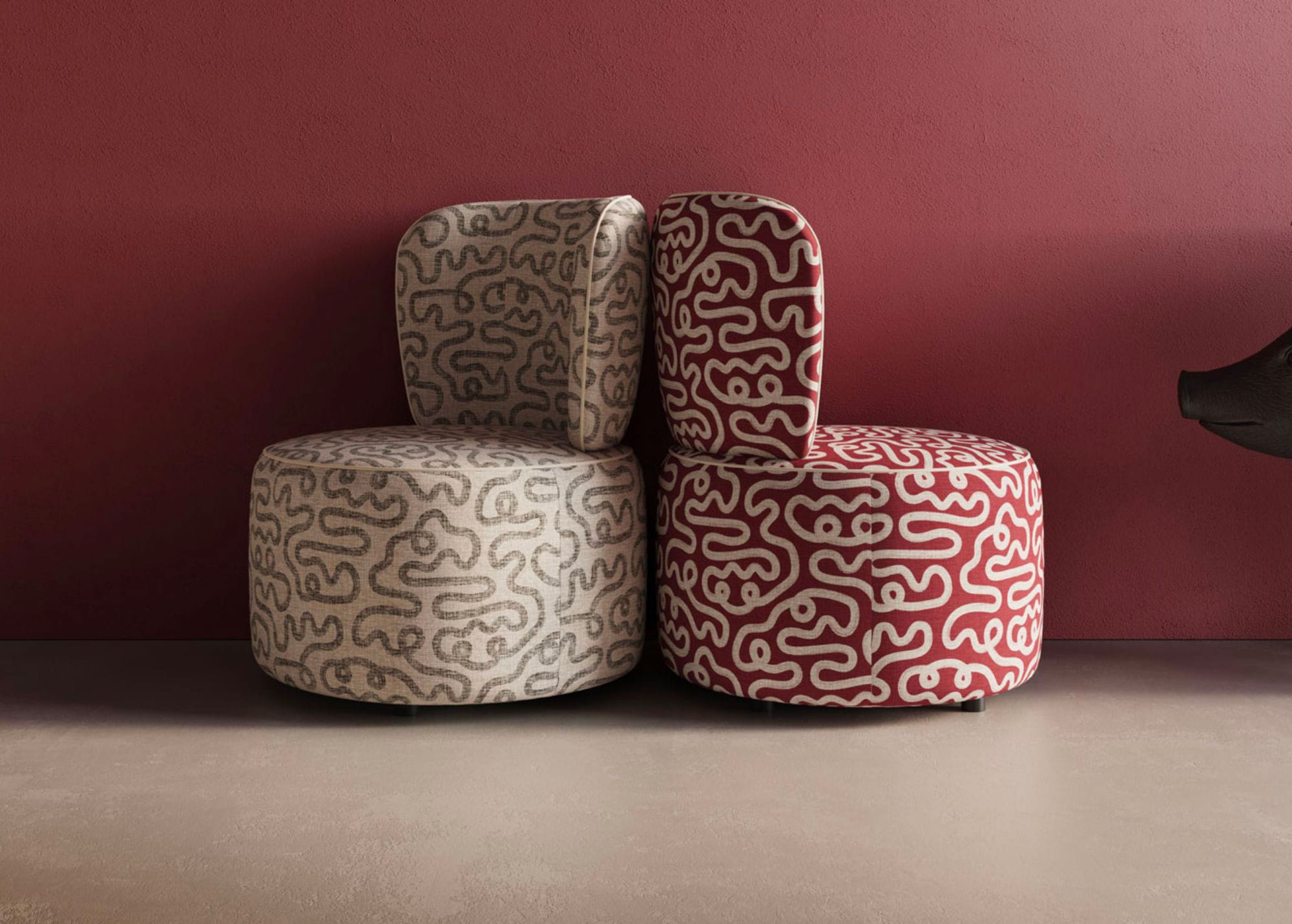 Collezione Privada Volumeuno: muebles tapizados de diseño para ambientes exclusivos